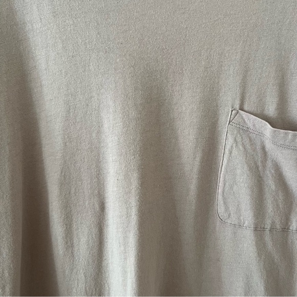 Old Navy Oversized Cropped Pocket T-Shirt in Mollusk - Picture 11 of 12